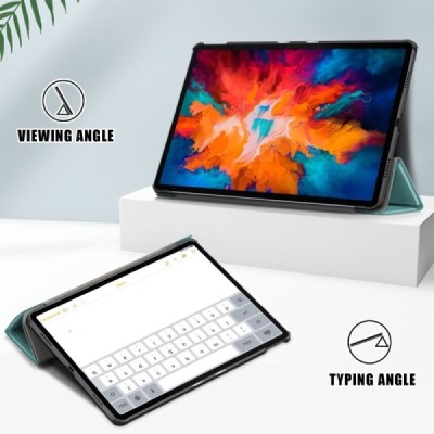 Lenovo Tab P11 Pro 11.5" (J706F) atvēramais zaļš maciņš | Vacins.lv