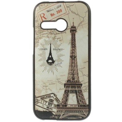 HTC One Mini 2 (HTC One M8 mini) spalvotas kieto silikono TPU dėklas (nugarėlė) - Eifelis / Priedai.lt