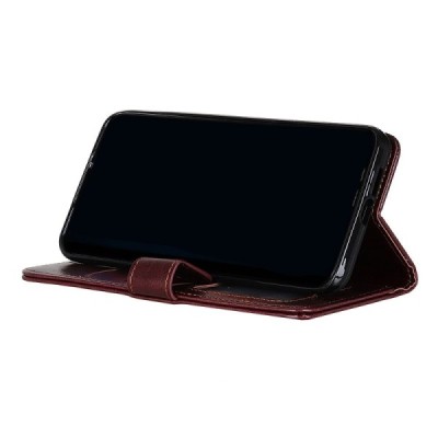 Samsung Galaxy A72 5G (A726B, A725F) atvēramais ādas brūns maciņš (maks) | Vacins.lv