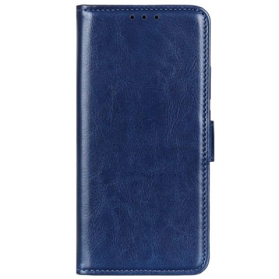 Samsung Galaxy A52 5G (A526B, A525F) atverčiamas mėlynas odinis dėklas - piniginė | Priedai.lt