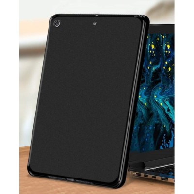 Apple iPad 10.2" (2019) cieta silikona (TPU) melns apvalks | vacins.lv