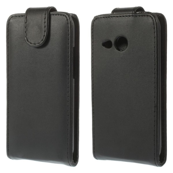 Vertikaliai atverčiamas dėklas - juodas (One Mini 2)