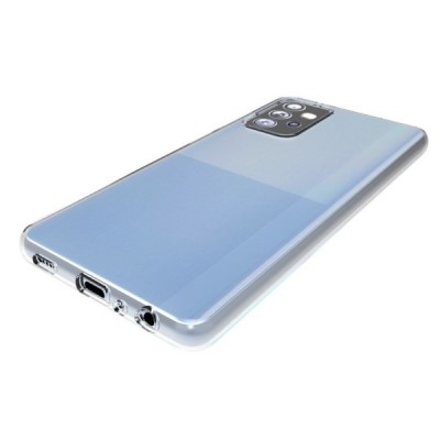 Samsung Galaxy A72 5G (A726B, A725F) kieto silikono TPU skaidrus dėklas - nugarėlė | Priedai.lt