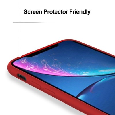 „X-Level“ Original LSR Apple iPhone Xr raudonas kieto silikono dėklas | Priedai.lt