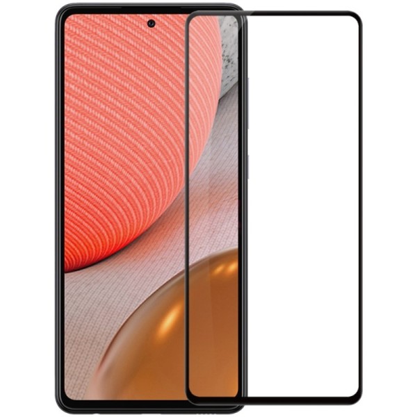 „Nillkin“ CP 9H Tempered Glass ekrāna aizsargstikls 0.33 mm - melns (Galaxy A72)