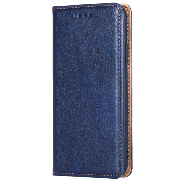 Solīds atvērams maciņš - zils (Galaxy A72)