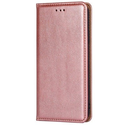 Samsung Galaxy A72 (A726B, A725F) Solīds rozs ādas atvērams maciņš | Vacins.lv