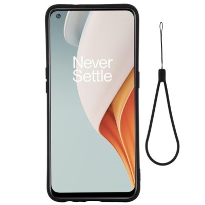 OnePlus Nord N100 „Shell“ cieta silikona (TPU) melns apvalks | vacins.lv