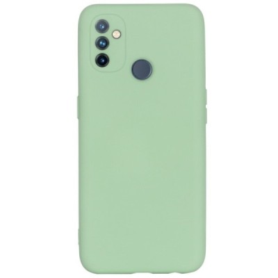 OnePlus Nord N100 „Shell“ cieta silikona (TPU) zaļš apvalks | Vacins.lv