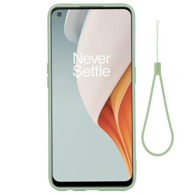 OnePlus Nord N100 „Shell“ cieta silikona (TPU) zaļš apvalks | Vacins.lv