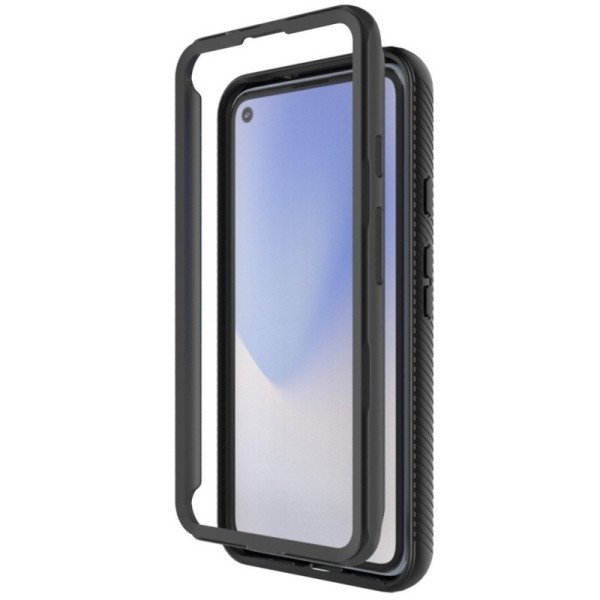 „R-Just“ sustiprintos apsaugos dėklas - skaidrus (Pixel 4A 5G)