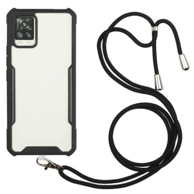 Samsung Galaxy A72 (A726B, A725F) „FOCUS“ dzidrs apmales melnā krāsā apvalks | Vacins.lv