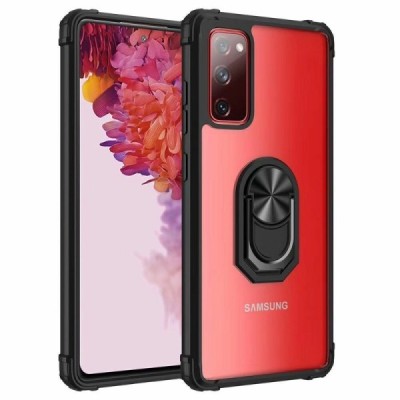 Samsung Galaxy A52 5G (A526B, A525F) „Fashion“ Kickstand kieto silikono TPU skaidrus dėklas - nugarėlė | Priedai.lt