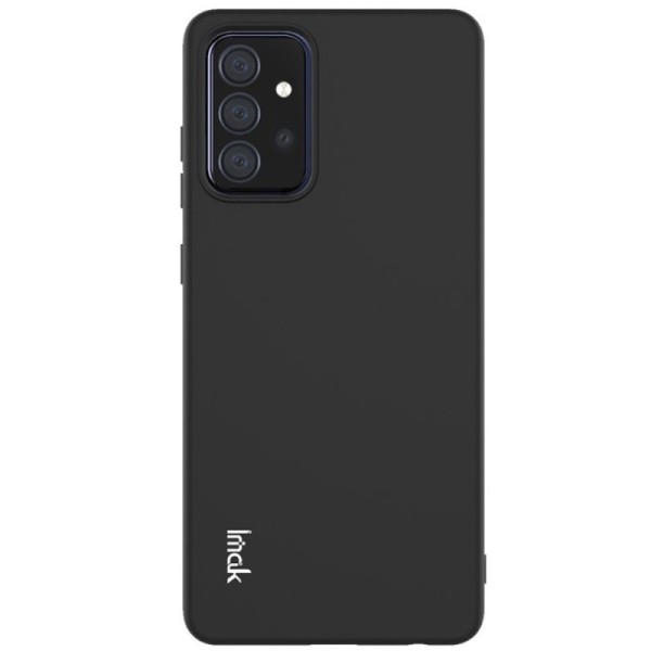 „Imak“ cieta silikona (TPU) apvalks - melns (Galaxy A72)