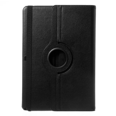 Samsung Galaxy Note Pro 12.2 P905 atverčiamas juodas odinis dėklas, sukiojamas 360° / Priedai.lt