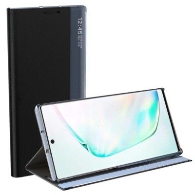 Samsung Galaxy A52 5G (A526B, A525F) View Line melns atvērams maciņš (maks) | Vacins.lv