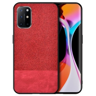 „Bi-Color“ Splicing Samsung Galaxy A52 5G (A526B, A525F) raudonas odinis dėklas | Priedai.lt