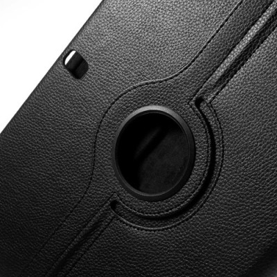 Samsung Galaxy Note Pro 12.2 P905 atverčiamas juodas odinis dėklas, sukiojamas 360° / Priedai.lt