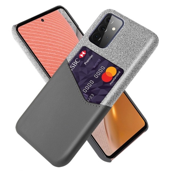 „KSQ“ Shell ādas apvalks - pelēks (Galaxy A72)