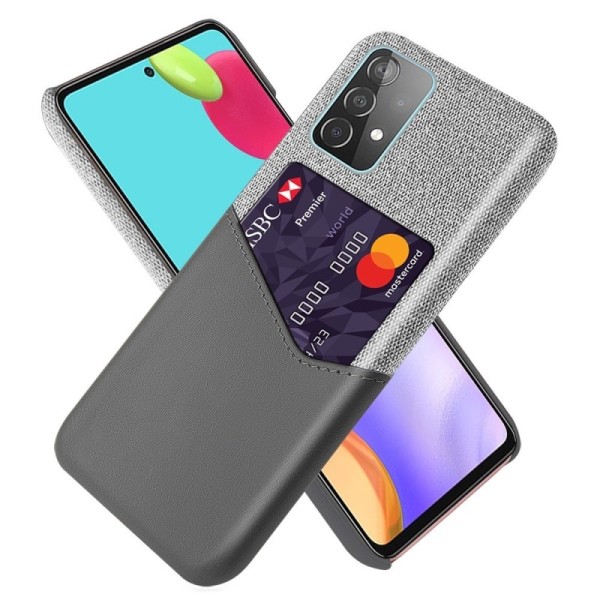 „KSQ“ Shell ādas apvalks - pelēks (Galaxy A52 / A52s)