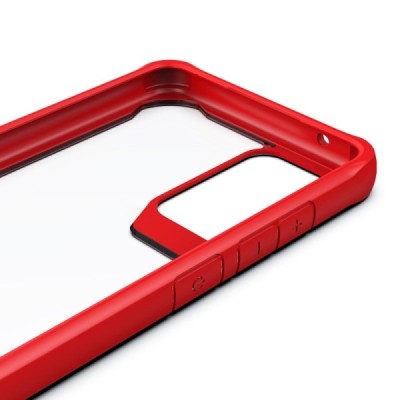 Samsung Galaxy A52 5G (A526B, A525F) „Fashion“ dzidrs apmales sarkanā krāsā apvalks | Vacins.lv