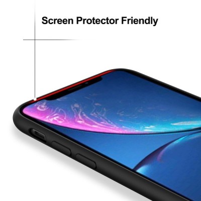 „X-Level“ Original LSR Apple iPhone Xr juodas kieto silikono dėklas | Priedai.lt