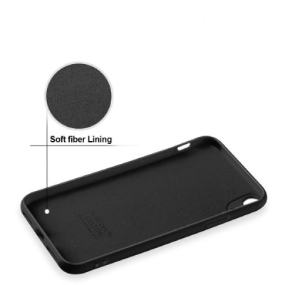 „X-Level“ Original LSR Apple iPhone Xr juodas kieto silikono dėklas | Priedai.lt