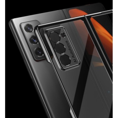 Samsung Galaxy Z Fold2 5G (F916B) GKK skaidrus plastikinis dėklas - nugarėlė | Priedai.lt