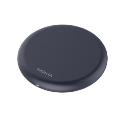 Origināls „Nokia“ Wireless Charger Pad Mini zils bezvadu lādētājs (DT-10W, Qi standarts) | Vacins.lv