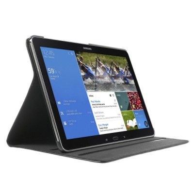 Samsung Galaxy Note Pro 12.2 P905 atvēramais melns futrālis / Vacins.lv
