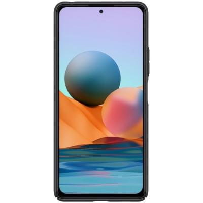 Xiaomi Redmi Note 10 Pro Nillkin CamShield juodas dėklas, nugarėlė su kameros apsauga | Priedai.lt