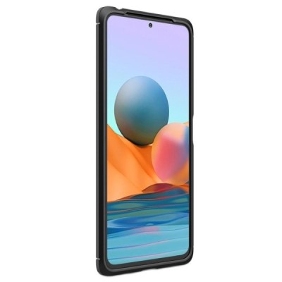 Xiaomi Redmi Note 10 Pro kieto silikono TPU juodas dėklas - nugarėlė | Priedai.lt