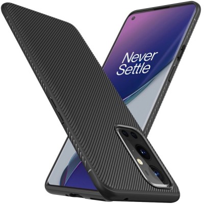 OnePlus 9 Pro cieta silikona (TPU) melns apvalks | vacins.lv