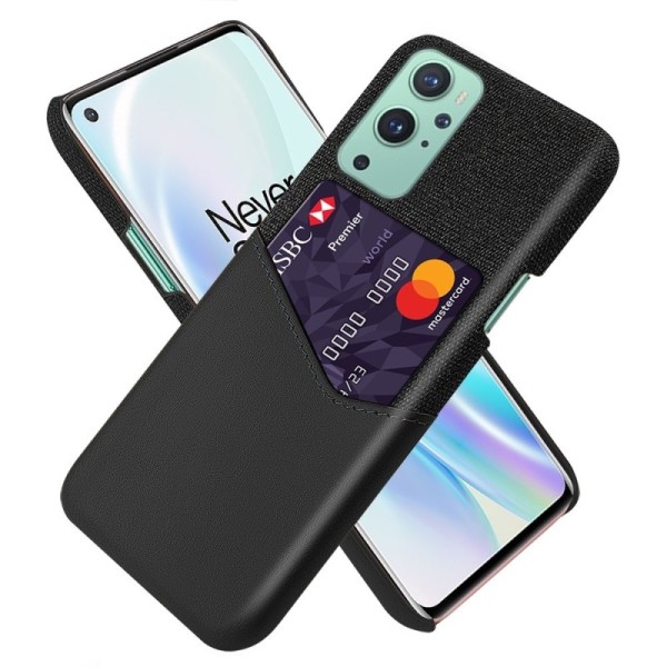 „KSQ“ Shell ādas apvalks - melns (OnePlus 9 Pro)