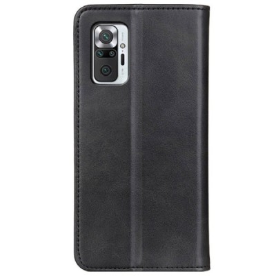 Xiaomi Redmi Note 10 Pro „Split“ sērijas melns atvērams maciņš, maks | Vacins.lv