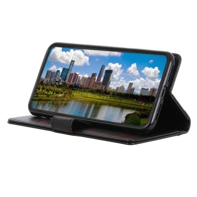 Xiaomi Mi 11 Lite melns ādas atvērams maciņš ar magnetu | Vacins.lv