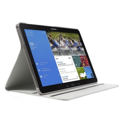 Samsung Galaxy Note Pro 12.2 P905 atvēramais balts futrālis / Vacins.lv