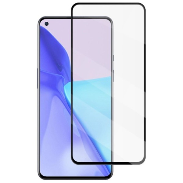 „Mocolo“ Tempered Glass ekrāna aizsargstikls 0.26 mm - melns (OnePlus 8T / 9)
