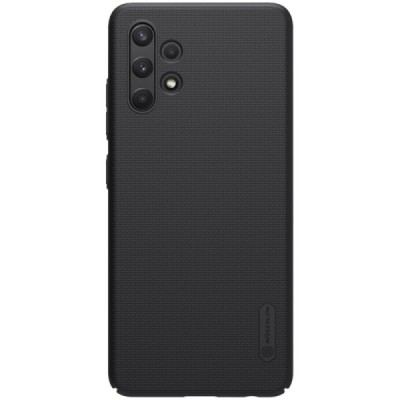 Samsung Galaxy A32 4G (A325F) „Nillkin“ Frosted Shield melns apvalks | vacins.lv