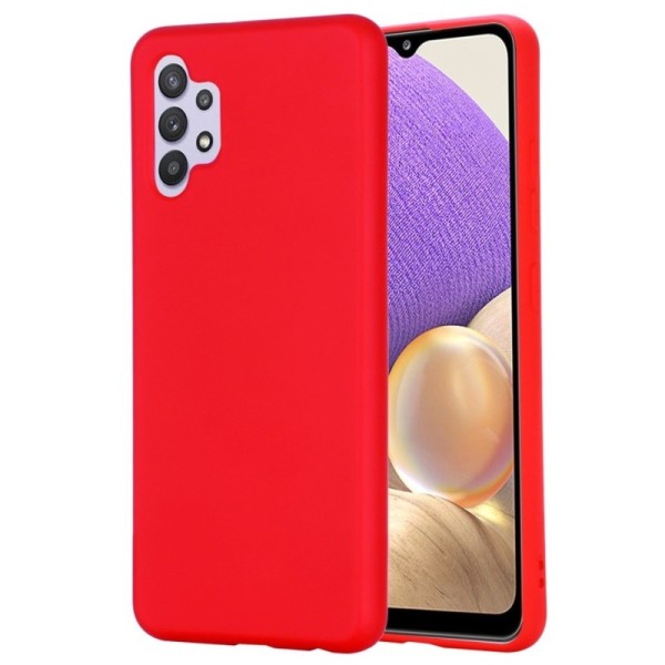 „Shell“ cieta silikona (TPU) apvalks - sarkans (Galaxy A32 4G)