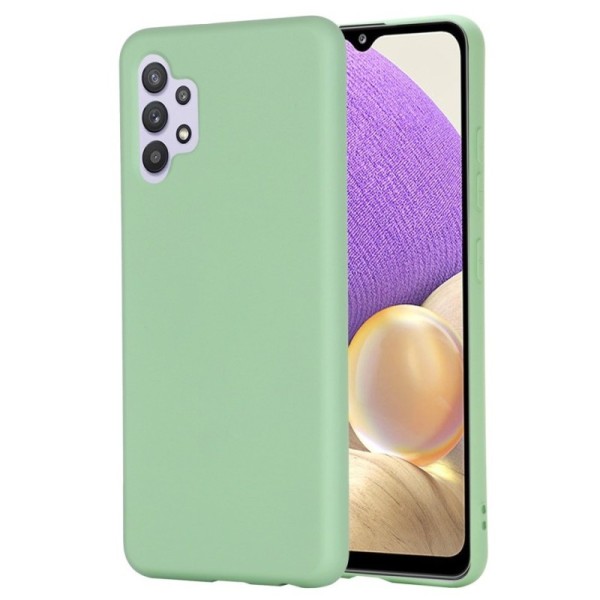 „Shell“ cieta silikona (TPU) apvalks - zaļš (Galaxy A32 4G)