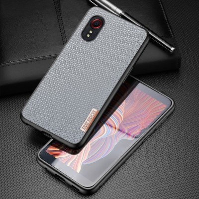 Samsung Galaxy Xcover 5 (G525) „Dux Ducis“ Fino sudrabs apvalks | vacins.lv