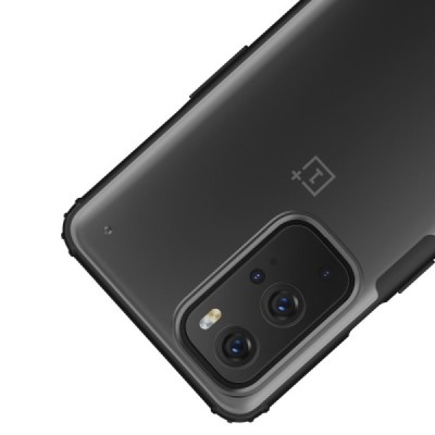 OnePlus 9 Pro „Armor“ matēts apmales melnā krāsā apvalks | Vacins.lv