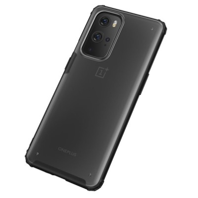 OnePlus 9 Pro „Armor“ matēts apmales melnā krāsā apvalks | Vacins.lv