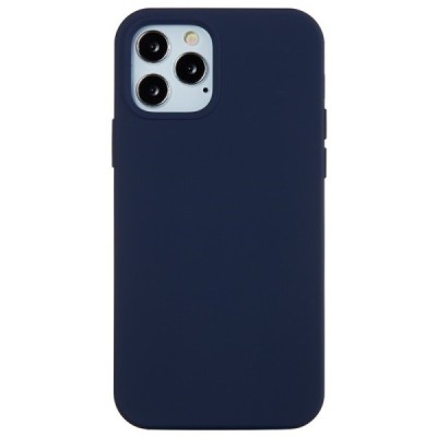 Apple iPhone 12 (12 Pro) cieta silikona (TPU) zils apvalks | vacins.lv