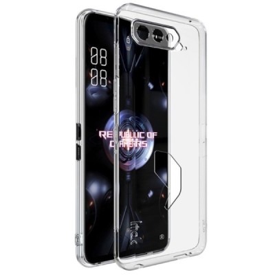 Asus Rog Phone 5 (ZS673KS) „Imak“ cieta silikona (TPU) dzidrs apvalks | vacins.lv