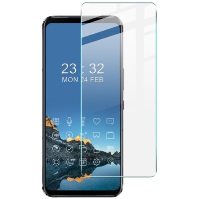 Asus Rog Phone 5 (ZS673KS) „Imak“ 9H Tempered Glass sustiprintos apsaugos skaidrus pilnai dengiantis apsauginis ekrano stiklas 0
