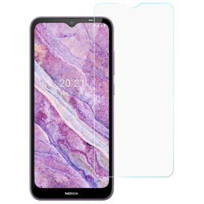 Nokia C20 „Calans“ 9H Tempered Glass sustiprintos apsaugos skaidrus pilnai dengiantis apsauginis ekrano stiklas 0,3 mm | Priedai