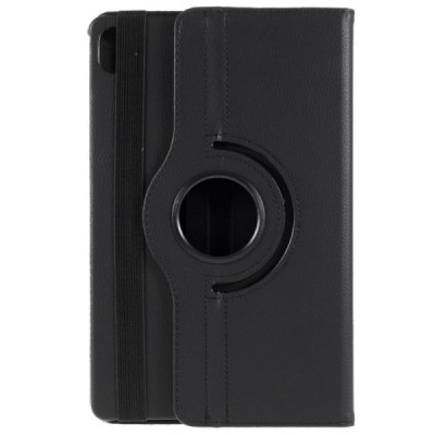 Lenovo Tab P11 11" (J606F) atvēramais melns ādas maciņš, grozās 360° grādu apjomā | Vacins.lv