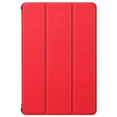 Huawei MatePad T10s 10'' atverčiamas raudonas odinis dėklas - knygutė | Priedai.lt